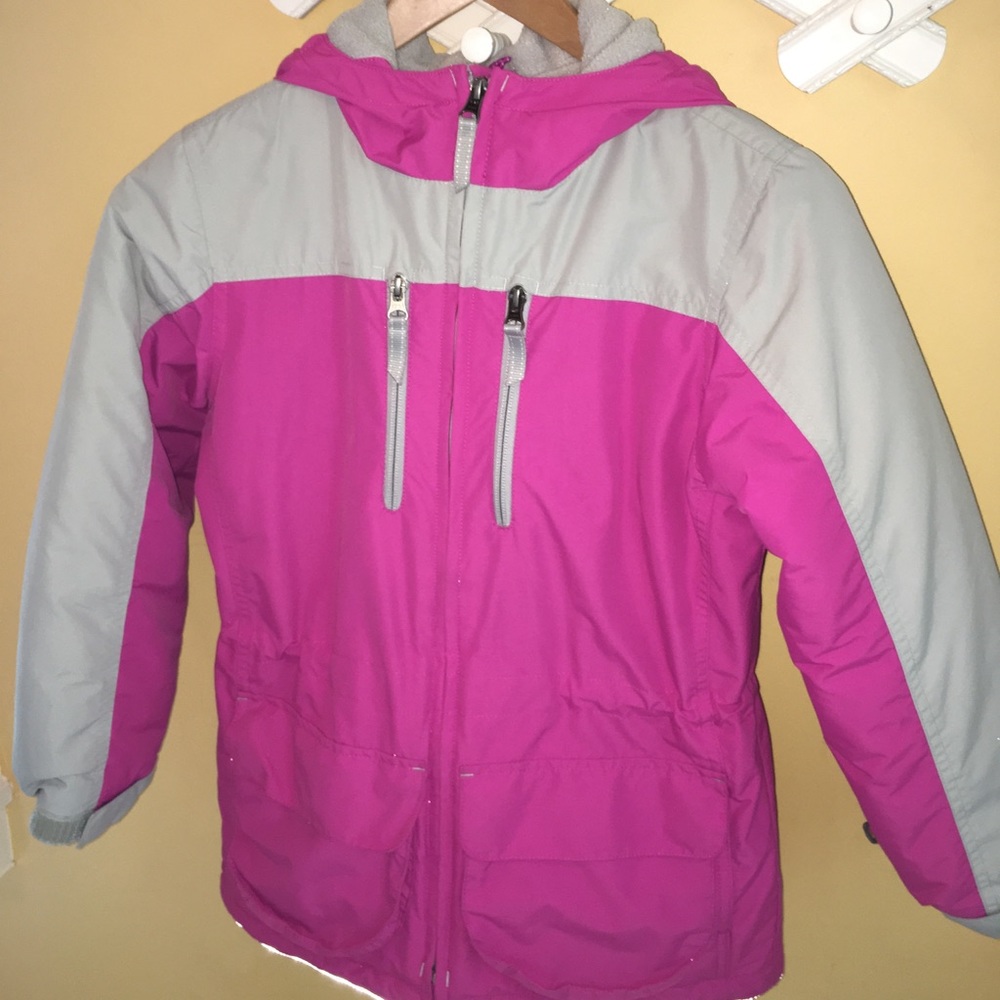 Lands End Girls Size 7-8 Winter Coat